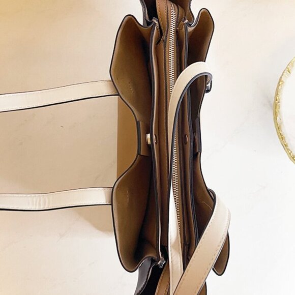 NATURALIZER Leather Tote Purse - Picture 7 of 16